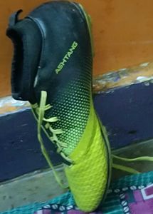 Neon Green Soccer Cleats