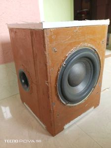 Logitech 6inch  Subwoofer &amp; With Box Pure Plyw