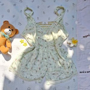 Lace Trim Aesthetic Cute Top