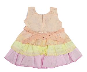 Cute Pink Ruffled Dress