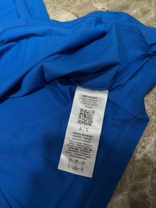 Armani Exchange Blue Tee