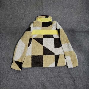 Patchwork Fleece Jacket