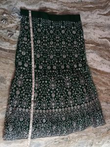Beautiful Green Lehenga Choli.