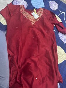 Elegant Embroidered Kurta Set