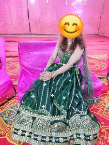 Gorgeous Green Lehenga Choli