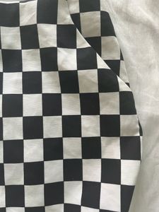 ZARA Checkered Mini Skirt