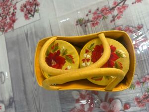 Floral Embroidered Bangle Box