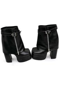 Platform Ankle Boots