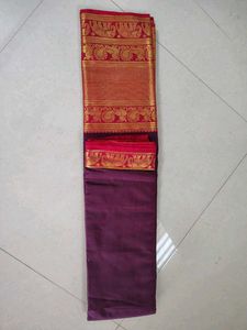 Elegant Maroon Narayanaper Saree