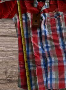 Full Sleeve Check Shirt For Boys