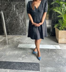 Polka Dot Mini Dress