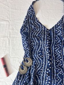 Viral Pinteresty Short Halter Neck Kurti