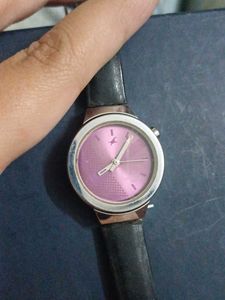 Fastrack Purple Watch