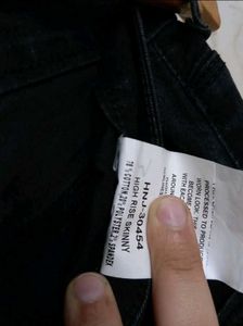 Black Straight Leg Jeans