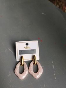 Klitz Pink Drop Earrings