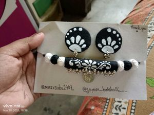 Handcrafted Necklace & Earring Set