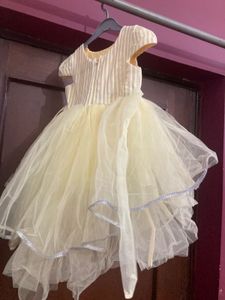 Cute Yellow Party Dress