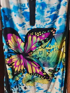 Butterfly Print Sleeveless Top