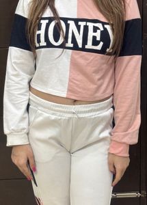 Trendy Colorblock Sweatshirt
