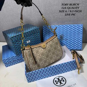 TORY BURCH  Monogram Jacquard Studio Bag Wd Box
