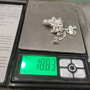 Pure Silver Fancy Figaro Chain Ghungroo Anklets