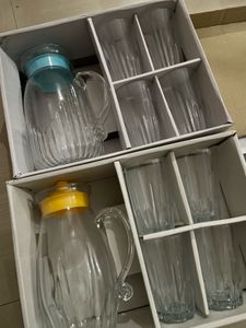 Pitcher and Glass Set