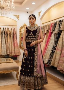 Gorgeous Engagement Lehenga Choli With Dupatta