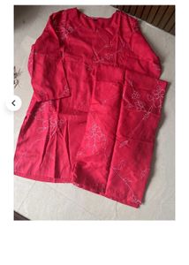 Red Co Ords Set