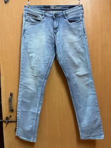 Nostrum Blue Denim Jeans For Men
