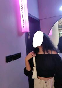 Off-Shoulder Crop Top