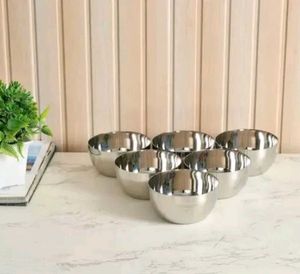 Stainless Steel Bowls (Set of 4)