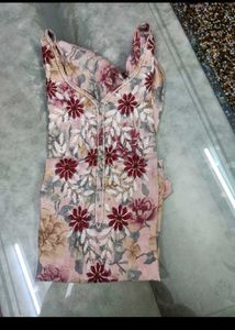Floral Embroidered Kurti