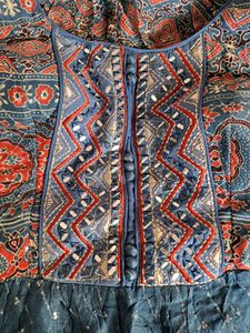 Blue 3 Pc Naira Cut Suit