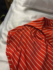Striped V-Neck Top