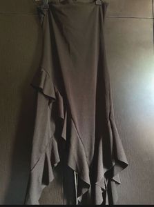 Newme asia ruffle hem dress