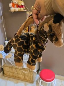 Giraffe Plush Novelty Bag