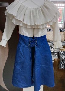 Beautiful Denim Midi Dress