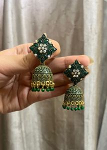 Green Round Jumkas