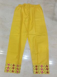 Floral Embroidered Kurti &amp; Pant Set