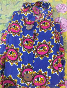 Frock Cutting Stylish Cotton Kurta