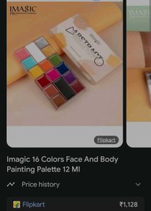 Imagic Face & Body Paint Palette - 16 Colors