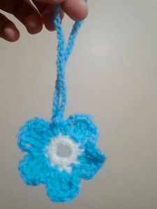 Handmade Corcshet Key chain