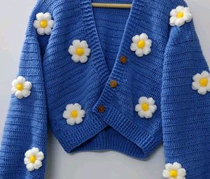 Handmade crochet cardigan