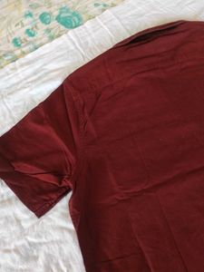 Maroon Casual Shirt