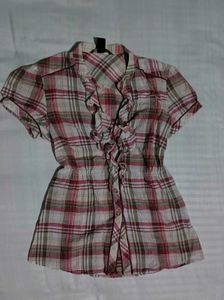 Y2k Checkered Top
