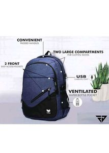 Stylish Blue Backpack