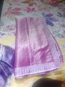 Elegant saree pink color for women Diwali