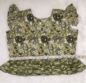 Floral Crop Top