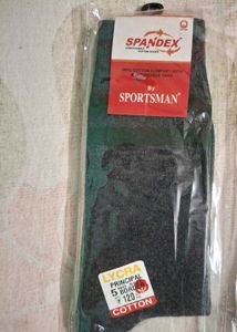 Spandex Sportsman Cotton Socks - New