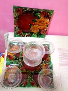 Dinner Set Glass Meterial